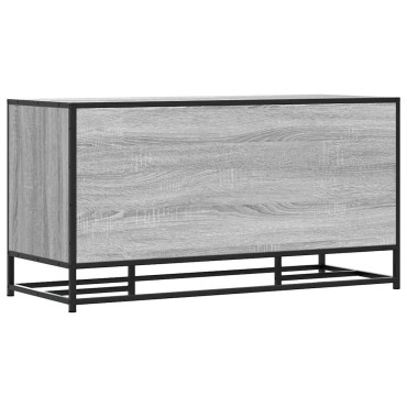 vidaXL Παπουτσοθήκη Γκρι Sonoma 102x35x55cm από Επεξεργασμένο Ξύλο 1 τεμ.