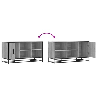 vidaXL Παπουτσοθήκη Γκρι Sonoma 102x35x55cm από Επεξεργασμένο Ξύλο 1 τεμ.