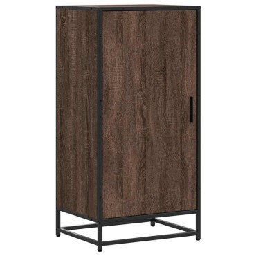 vidaXL Ράφι παπουτσιών καφέ δρυς 48x38x97,5cm Κατασκευασμένο ξύλο