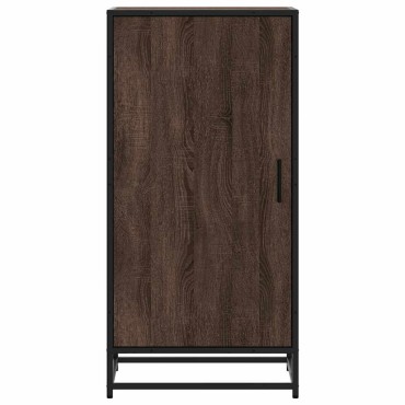 vidaXL Ράφι παπουτσιών καφέ δρυς 48x38x97,5cm Κατασκευασμένο ξύλο