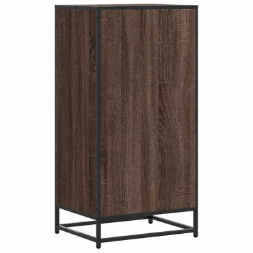 vidaXL Ράφι παπουτσιών καφέ δρυς 48x38x97,5cm Κατασκευασμένο ξύλο