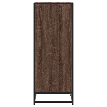 vidaXL Ράφι παπουτσιών καφέ δρυς 48x38x97,5cm Κατασκευασμένο ξύλο