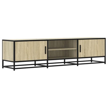 vidaXL Έπιπλο Τηλεόρασης Sonoma Δρυς 160x35x41cm Επεξ. Ξύλο