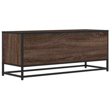 vidaXL Ντουλάπι τηλεόρασης καφέ δρυς 100x34,5x40cm