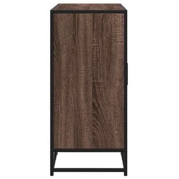vidaXL Sideboard καφέ δρυς 94x35x76cm Κατασκευασμένο ξύλο 1 τεμ.