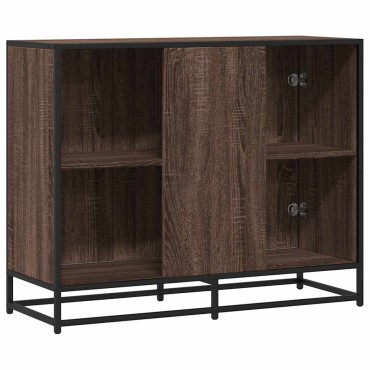 vidaXL Sideboard καφέ δρυς 94x35x76cm Κατασκευασμένο ξύλο 1 τεμ.