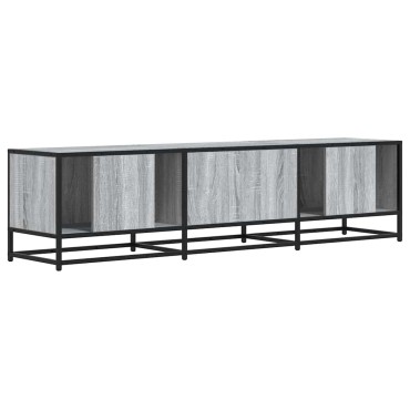 vidaXL Έπιπλο Τηλεόρασης Γκρι Sonoma 160x35x41cm Επεξ. Ξύλο