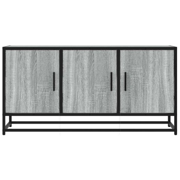 ντουλάπι τηλεόρασης vidaXL Γκρι Sonoma 100x35x50cm