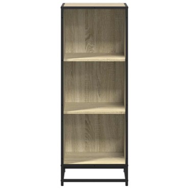 vidaXL Ντουλάπι βιβλίων Sonoma Oak 40x35x107,5cm Κατασκευασμένο ξύλο 1 τεμ.