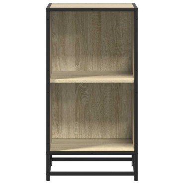 vidaXL Ντουλάπι βιβλίων Sonoma Oak 40x35x76cm Κατασκευασμένο ξύλο 1 τεμ.