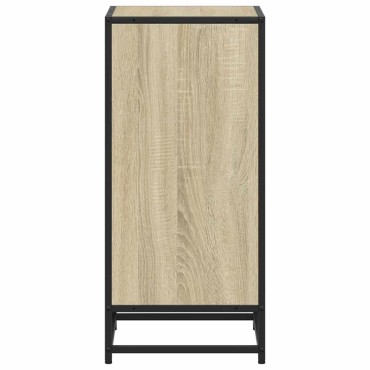 vidaXL Ντουλάπι βιβλίων Sonoma Oak 40x35x76cm Κατασκευασμένο ξύλο 1 τεμ.