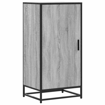 Ράφι παπουτσιών vidaXL Γκρι Sonoma 48x38x97,5cm Κατασκευασμένο ξύλο