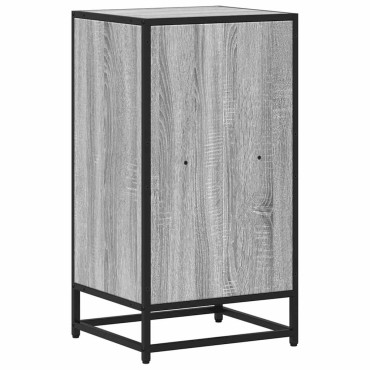 ντουλάπι βιβλίων vidaXL Γκρι Sonoma 40x35x76cm Κατασκευασμένο ξύλο