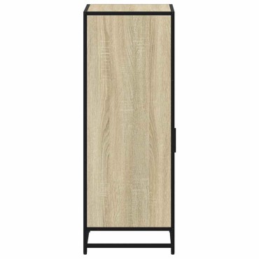 vidaXL Ντουλάπι μπάνιου Sonoma Oak 35x37,5x100cm Κατασκευασμένο ξύλο