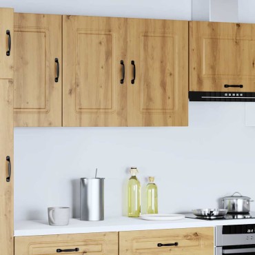 vidaXL ντουλάπι τοίχου κουζίνας "Kalmar" Artisan Oak Engineered Wood 80x31x60cm