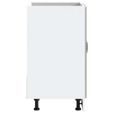 vidaXL Ντουλάπι βάσης νεροχύτη "Kalmar" Γκρι Sonoma 80x46x81,5cm 1 τεμ.