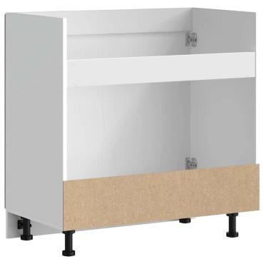 vidaXL Ντουλάπι βάσης νεροχύτη "Kalmar" Γκρι Sonoma 80x46x81,5cm 1 τεμ.