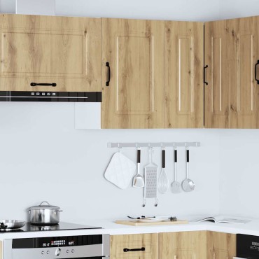vidaXL ντουλάπι τοίχου κουζίνας "Kalmar" Artisan Oak Engineered Wood 40x31x60cm