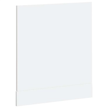 vidaXL Πίνακας πλυντηρίου πιάτων "Kalmar" High Gloss White 60x1,5x67cm