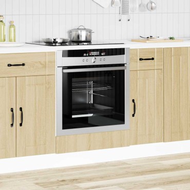 ντουλάπι φούρνου vidaXL "Lucca" Sonoma Oak Engineered Wood 60x46x81,5cm