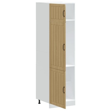 vidaXL Ντουλάπι κουζίνας "Lucca" Sonoma Oak Engineered Wood 60x57x207cm 1 τεμ.