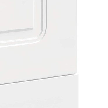 vidaXL Πίνακας πλυντηρίου πιάτων "Kalmar" High Gloss White 45x1,5x67cm