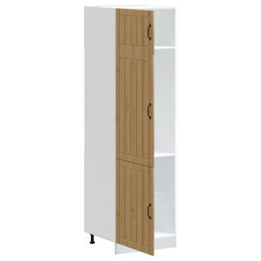 vidaXL Ντουλάπι κουζίνας "Lucca" Artisan Oak Engineered Wood 60x57x207cm 1 τεμ.
