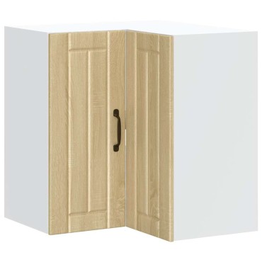 vidaXL γωνιακό ντουλάπι κουζίνας τοίχου "Lucca" Sonoma Oak 57x57x60cm