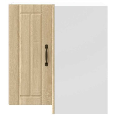 vidaXL γωνιακό ντουλάπι κουζίνας τοίχου "Lucca" Sonoma Oak 57x57x60cm