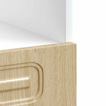 ντουλάπι φούρνου vidaXL "Kalmar" Sonoma Oak Engineered Wood 60x46x81,5cm
