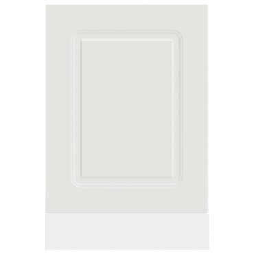 vidaXL Πίνακας πλυντηρίου πιάτων "Kalmar" Λευκό 45x1,5x67cm