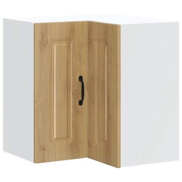 vidaXL Γωνιακό ντουλάπι κουζίνας "Kalmar" Artisan Oak Engineered Wood 57x57x60cm