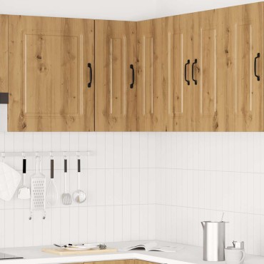 vidaXL Γωνιακό ντουλάπι κουζίνας "Kalmar" Artisan Oak Engineered Wood 57x57x60cm