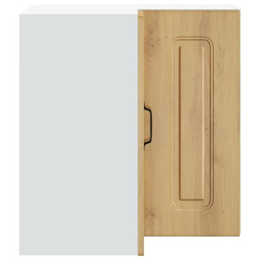 vidaXL Γωνιακό ντουλάπι κουζίνας "Kalmar" Artisan Oak Engineered Wood 57x57x60cm