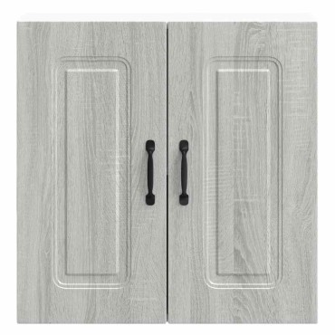 vidaXL Ντουλάπι τοίχου κουζίνας "Kalmar" Γκρι Sonoma 60x31x60cm 1 τεμ.
