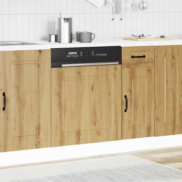 vidaXL Πίνακας πλυντηρίου πιάτων "Kalmar" Artisan Oak 60x1,5x67cm