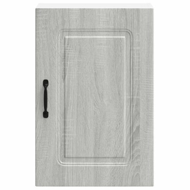 vidaXL Ντουλάπι τοίχου κουζίνας "Kalmar" Γκρι Sonoma 40x31x60cm 1 τεμ.