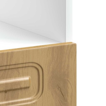 ντουλάπι φούρνου vidaXL "Kalmar" Artisan Oak Engineered Wood 60x46x81,5cm