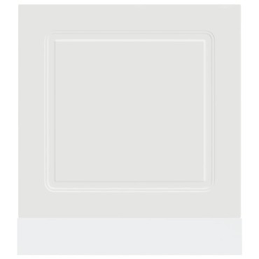 vidaXL Πίνακας πλυντηρίου πιάτων "Kalmar" Λευκό 60x1,5x67cm