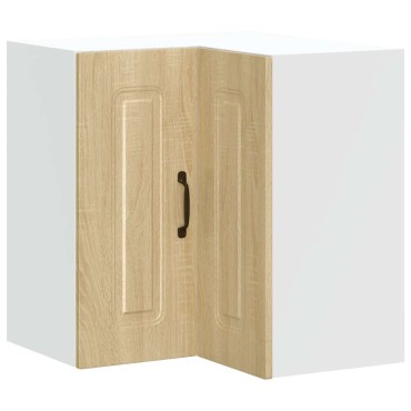 vidaXL Γωνιακό ντουλάπι κουζίνας "Kalmar" Sonoma Oak Engineered Wood 57x57x60cm