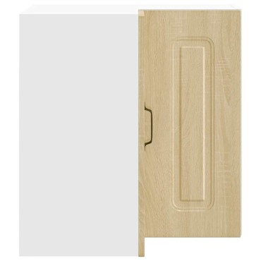 vidaXL Γωνιακό ντουλάπι κουζίνας "Kalmar" Sonoma Oak Engineered Wood 57x57x60cm