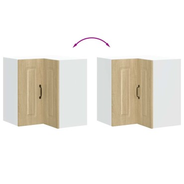 vidaXL Γωνιακό ντουλάπι κουζίνας "Kalmar" Sonoma Oak Engineered Wood 57x57x60cm