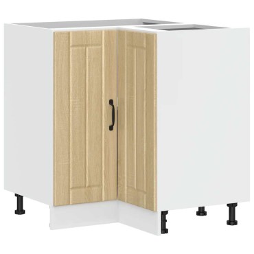 vidaXL Γωνιακό ντουλάπι βάσης κουζίνας "Lucca" Sonoma Oak 75,5x75,5x81,5cm