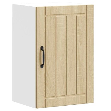 vidaXL ντουλάπι τοίχου κουζίνας "Lucca" Sonoma Oak Engineered Wood 40x31x60cm