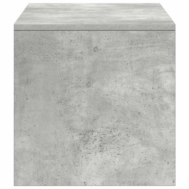 vidaXL Έπιπλο Τηλεόρασης Γκρι Σκυροδέματος 100x40x40cm Μοριοσανίδα