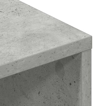 vidaXL Έπιπλο Τηλεόρασης Γκρι Σκυροδέματος 100x40x40cm Μοριοσανίδα
