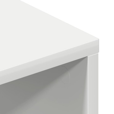 vidaXL Έπιπλο Τηλεόρασης Λευκό 100x40x40cm από Μοριοσανίδα