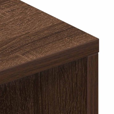vidaXL Έπιπλο Τηλεόρασης Καφέ Δρυς 100x40x40cm Επεξεργασμένο Ξύλο