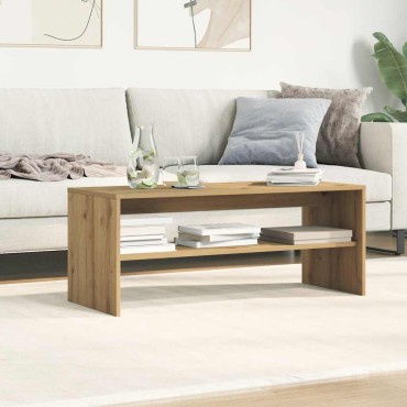 vidaXL Έπιπλο Τηλεόρασης Αρτισιανή Δρυς 100x40x40cm από Επεξεργ. Ξύλο
