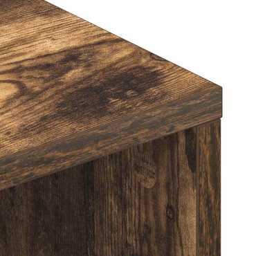 vidaXL Έπιπλο Τηλεόρασης Καπνιστή Δρυς 100x40x40cm Επεξ. Ξύλο